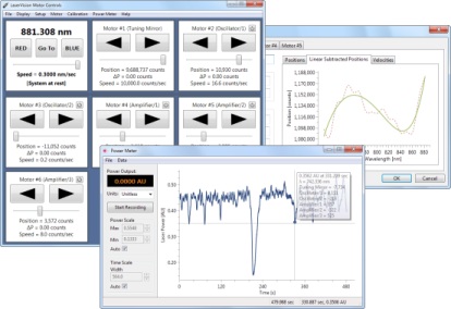 Motor Controls Screenshot