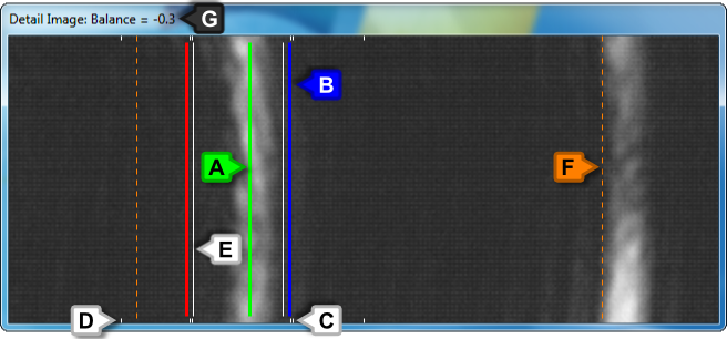 Etalon Adjust - Detail image in Adjustment Mode